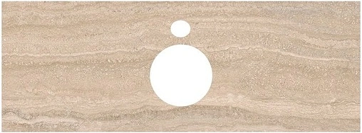 Столешница для накладных раковин Kerama Marazzi Plaza Modern PL1 120 риальто песочный PL1.SG560420R\120