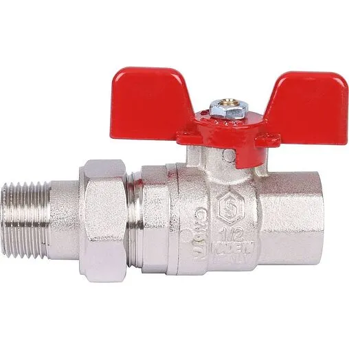 Кран шаровый с американкой ½&quot;в x ½&quot;н Stout ГОСТ Р 59553-2021 SVB-1007-200015