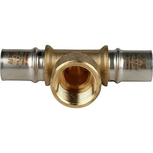 Тройник пресс переходной 20мм x ¾"в x 20мм APE AP132 20x34x20