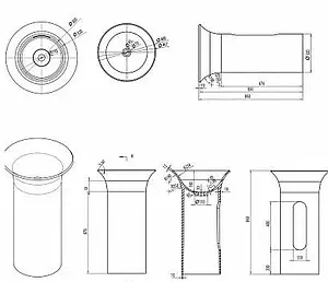 Раковина Aquanet Entice V22 48 белый 00198989 Раковина Aquanet Entice V22 48 белый 00198989, 2