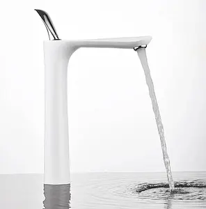 Смеситель для раковины D&K Venice Baciano белый матовый/хром DA1032056 Смеситель для раковины D&K Venice Baciano белый матовый/хром DA1032056, 3