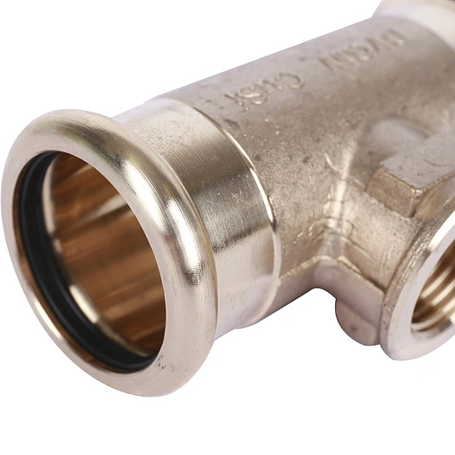 Тройник пресс переходной 28мм x ½"в x 28мм Sanha 8130G 181302812