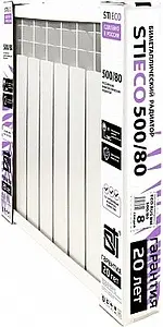Радиатор биметаллический 8 секций STI ECO RUS BM 500/80, 5
