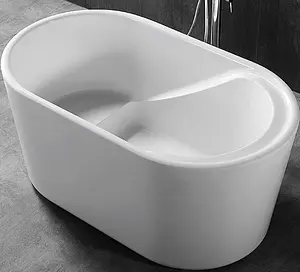 Ванна акриловая отдельностоящая Abber 130x75 AB9277, 2