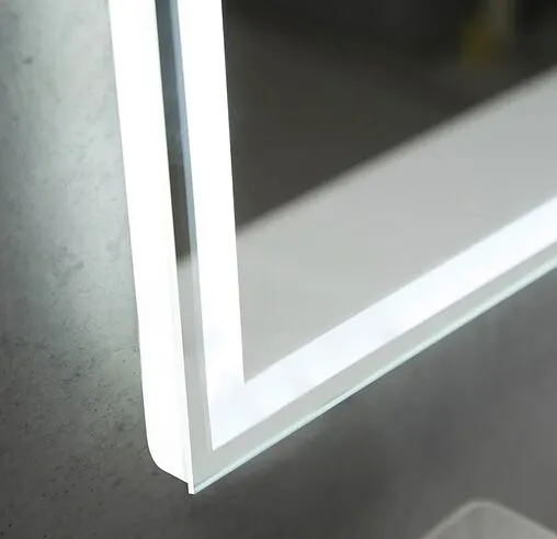 Зеркало с подсветкой BelBagno 60x60 механическая кнопка SPC-GRT-600-600-LED-BTN