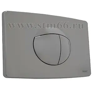 Клавиша смыва для унитаза Sanit S701 16.701.81..0000 хром глянцевый, 1