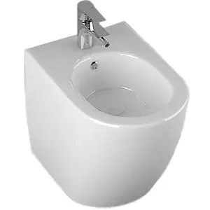 Биде напольное ISVEA Infinity белый 10NF42001SV Биде напольное ISVEA Infinity белый 10NF42001SV, 1