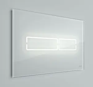 Клавиша смыва для унитаза сенсорная TECElux Mini 9240960 стекло/белый Клавиша смыва для унитаза сенсорная TECElux Mini 9240960 стекло/белый, 4