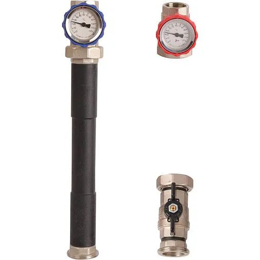 Насосный модуль с прямым контуром 1½&quot;н х 1&quot;в Rommer RDG-0001-002501 без насоса