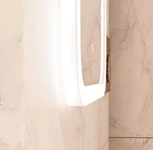 Зеркало с подсветкой Continent Glamour Led 70x90 с подогревом белый ЗЛП536, 4