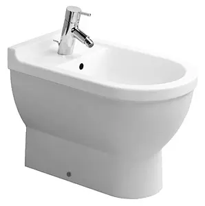 Биде напольное Duravit Starck 3 белый 2230100000 Биде напольное Duravit Starck 3 белый 2230100000, 1