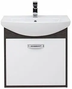 Тумба-умывальник Aquanet Грейс 65 белый/дуб кантербери 00198376+00182642, 5