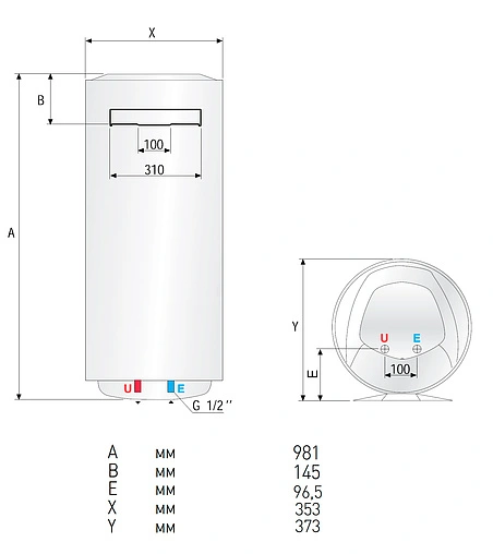 Водонагреватель накопительный электрический Ariston ABS PRO ECO PW 65 V SLIM 3700323