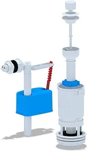 Комплект арматуры для бачка штоковый ½&quot; пластик боковой Ани Пласт Эконом WC4050, 1