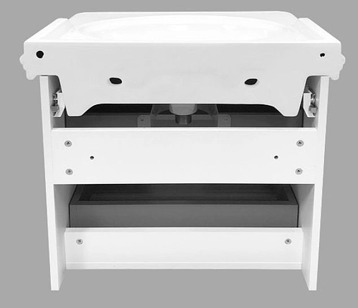 Тумба-умывальник подвесная Comforty Неаполь 65 белый 00004148729CF