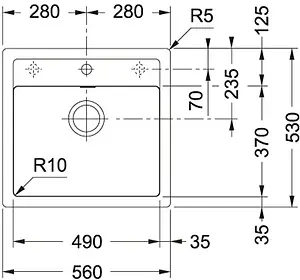 Мойка кухонная Franke Sirius SID 610 белый 114.0443.343 Мойка кухонная Franke Sirius SID 610 белый 114.0443.343, 2