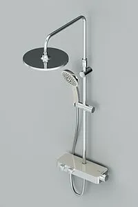 Душевая система с термостатом для душа Am.Pm Inspire 2.0 хром F0750A400 Душевая система с термостатом для душа Am.Pm Inspire 2.0 хром F0750A400, 4