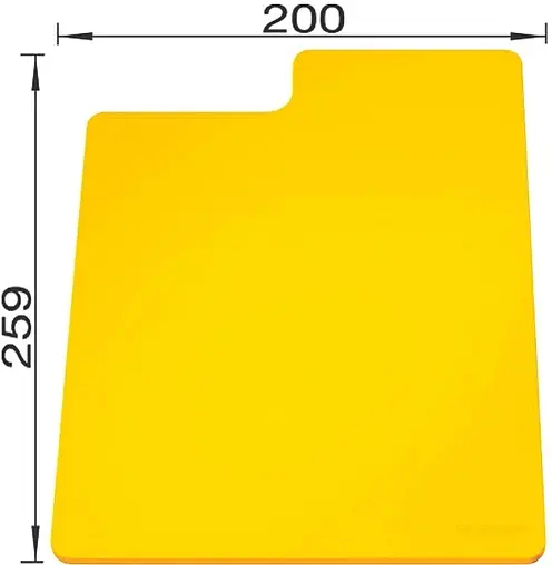 Разделочная доска Blanco SityPad лимон 236718