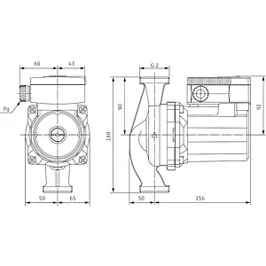 Насос циркуляционный Wilo TOP-RL 30/6.5 2045635 Насос циркуляционный Wilo TOP-RL 30/6.5 2045635, 2