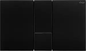 Клавиша смыва для унитаза Viega Prevista Visign for Style 24 8614.1 773304 черный глянцевый Клавиша смыва для унитаза Viega Prevista Visign for Style 24 8614.1 773304 черный глянцевый, 1
