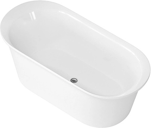 Ванна акриловая отдельностоящая Aquanet Family Smart 170x78 Gloss Finish белый 88778-GW