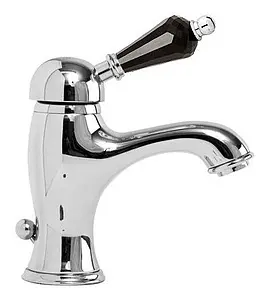 Смеситель для раковины Cezares Vintage хром/чёрный VINTAGE-LSM1-01-Sw-N Смеситель для раковины Cezares Vintage хром/чёрный VINTAGE-LSM1-01-Sw-N, 1