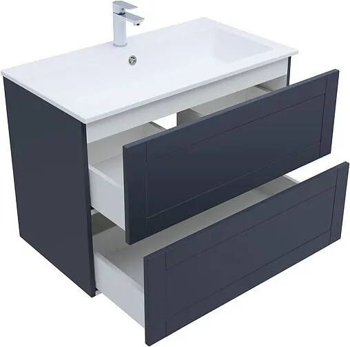 Тумба-умывальник подвесная Aquanet Терра 90 маренго 00313246+