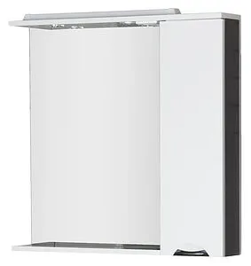 Шкаф-зеркало Aquanet Гретта 90 R белый/венге 00173993 Шкаф-зеркало Aquanet Гретта 90 R белый/венге 00173993, 5