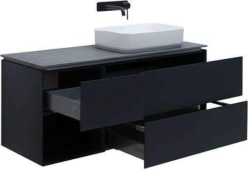 Тумба под умывальник подвесная Allen Brau Infinity 120 R антрацит 1.21007.AM