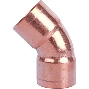 Отвод пайка однораструбный 54мм угол 45° Sanha 5041 1504154 Отвод пайка однораструбный 54мм угол 45° Sanha 5041 1504154, 2