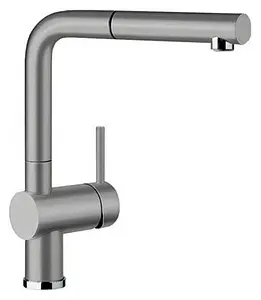 Смеситель для кухни с выдвижным изливом Blanco Linus-S алюметаллик 516689 Смеситель для кухни с выдвижным изливом Blanco Linus-S алюметаллик 516689, 1