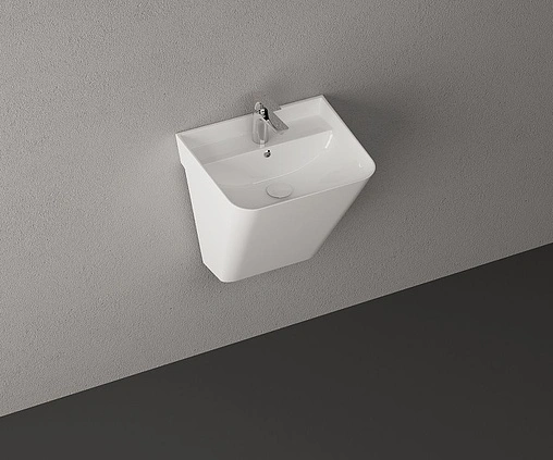 Раковина ISVEA Sott'Aqua 50 белый 10SQ37002SV Раковина ISVEA Sott'Aqua 50 белый 10SQ37002SV