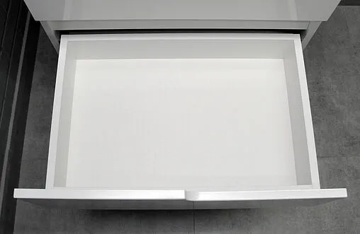 Тумба под умывальник подвесной Айсберг Веста 60 белый DV5914T