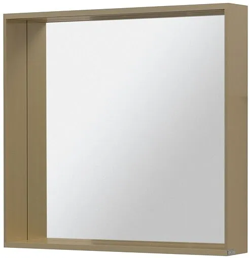 Зеркало с подсветкой Allen Brau Priority 75x80 латунь браш 1.32018.03