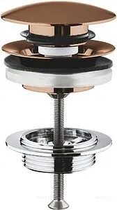 Выпуск автоматический для раковины Grohe Veris теплый закат матовый 65807DL0 Выпуск автоматический для раковины Grohe Veris теплый закат матовый 65807DL0, 1