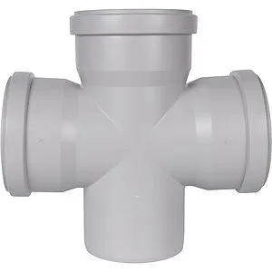 Крестовина одноплоскостная внутренняя бесшумная D=110x110x110мм Угол 87,5° Stout SKB-0018-011087, 3