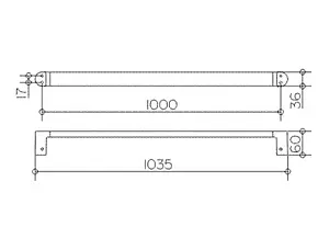 Полотенцедержатель Keuco Elegance new хром 11601010800 Полотенцедержатель Keuco Elegance new хром 11601010800, 3
