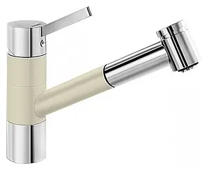 Смеситель для кухни с выдвижным изливом Blanco Tivo-s жасмин 517614 Смеситель для кухни с выдвижным изливом Blanco Tivo-s жасмин 517614, 1