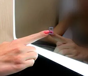 Зеркало с подсветкой Uperwood Upd Barsa 80 с подогревом белый/серебро 2930205443 Зеркало с подсветкой Uperwood Upd Barsa 80 с подогревом белый/серебро 2930205443, 2