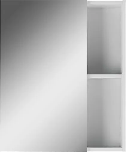 Шкаф-зеркало Айсберг Веста 60 белый DV5918HZ