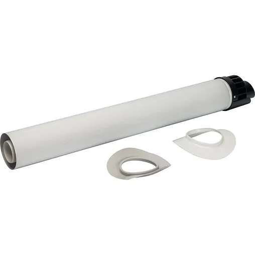 Коаксиальная труба Ø 60/100мм L=854мм с наконечником для конденсационных котлов Stout SCA-8610-010854