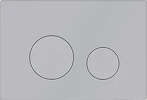 Клавиша смыва для унитаза KK-POL M11 350/PPS/108-00-00 сатин, 1