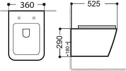 Унитаз подвесной безободковый Aquanet Tavr 2.0 Rimless белый Tavr 2.0 W Унитаз подвесной безободковый Aquanet Tavr 2.0 Rimless белый Tavr 2.0 W