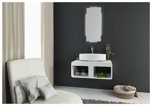 Раковина Aquanet Ellipse V43 56 белый матовый 00198961