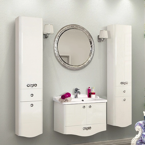 Тумба под умывальник Aquaton Венеция 75 белый 1A150901VN010