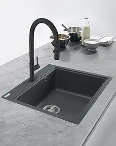 Смеситель для кухни с выдвижным изливом Franke Maris Free by Dror чёрный матовый 115.0576.698 Смеситель для кухни с выдвижным изливом Franke Maris Free by Dror чёрный матовый 115.0576.698, 4