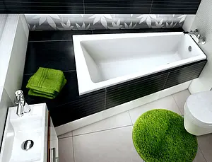 Ванна акриловая Excellent Ava Comfort 150x80 L WAEX.AVL15WH, 2