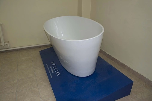 Ванна отдельностоящая из искусственного камня Esse Moorea 175.5x78.5 белый EMOO1750