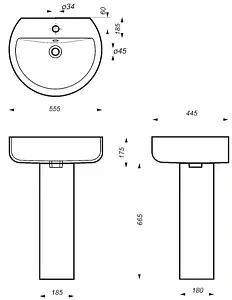 Пьедестал Sanita Luxe Best белый PD.FS/Best/N/WHT.G/S1 Пьедестал Sanita Luxe Best белый PD.FS/Best/N/WHT.G/S1, 2