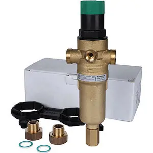 Фильтр тонкой очистки воды с редуктором давления ½"н x ½"н Honeywell-Braukmann FK06-½"АAM BRU HWLFIN359 Фильтр тонкой очистки воды с редуктором давления ½"н x ½"н Honeywell-Braukmann FK06-½"АAM BRU HWLFIN359, 2